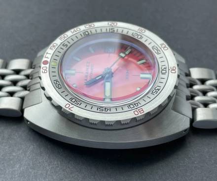 Samui vintage titanium red