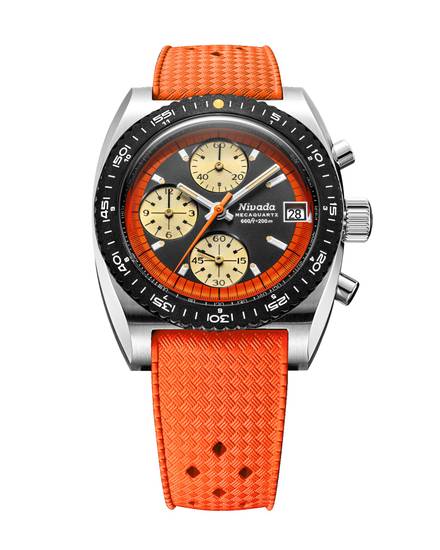 AUTOCHRON ORANGE MECAQUARTZ