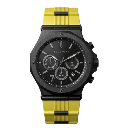 Men's Black & Yellow