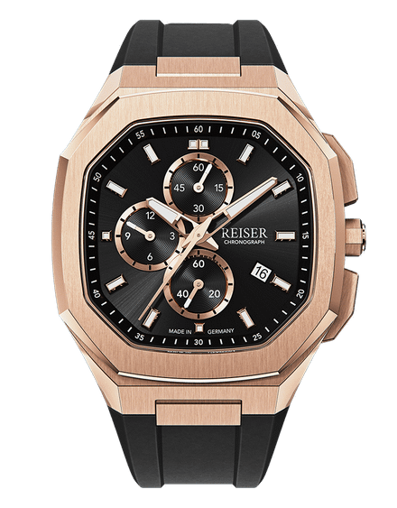 ALPEN Chrono – Rose Gold (NBR Rubber)