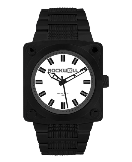 747 (Black/White) Watch