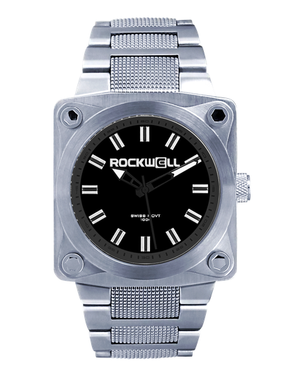 747 (Silver/Black) Watch