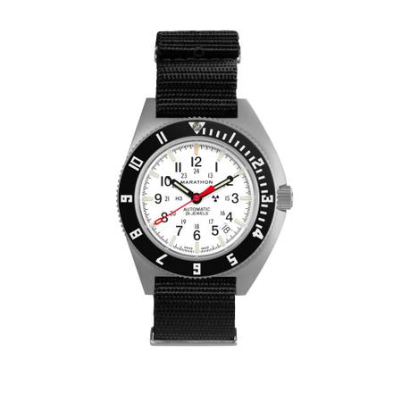 41mm Arctic Steel Navigator w/ Date Automatic (Arctic SSNAV-D Auto) on Nylon DEFSTAN