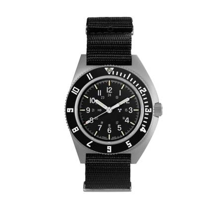 41mm Steel Navigator Automatic (SSNAV Auto) on Nylon DEFSTAN