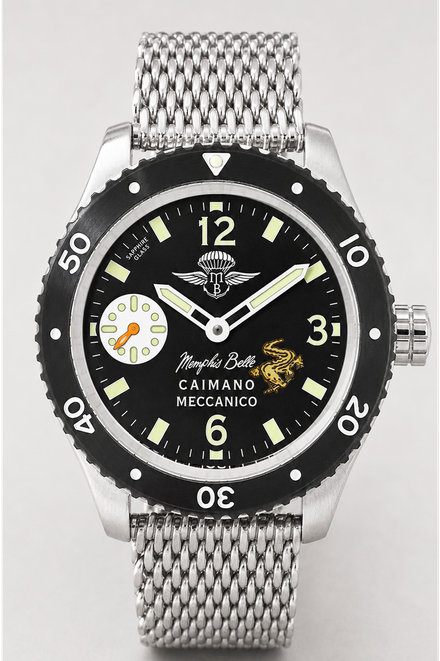 Caimano Meccanico Nero Bracciale