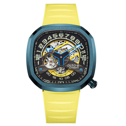 OLTO-8 INFINITY II RPM-Style Automatic Watch Blue
