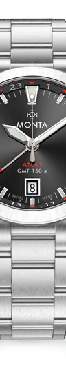 Monta Atlas, Charcoal Dial