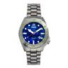 Shield Atlantis Abalone Bracelet Watch w/Date - Blue