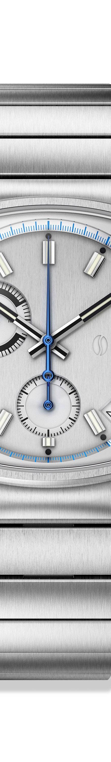 Metric - Steel Dial Chronograph Watch