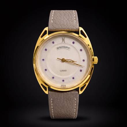 Lusso Automatic Watch – Gold 34mm