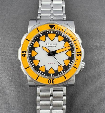 Megalodon Titanium Orange