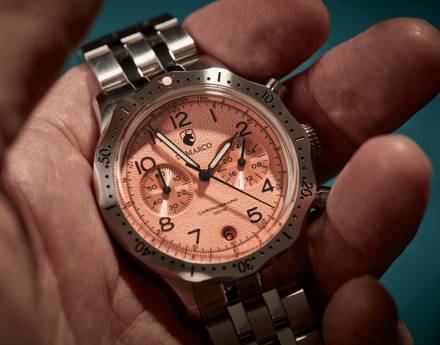 Chronograph Salmon