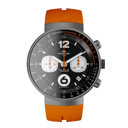Black Orange Accents Chrono SS
