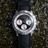 KRONO E08/B ◇ Meca-Quartz Chronograph - 39mm - Black Reverse Panda Steel
