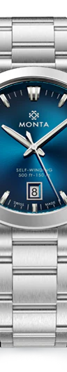 Monta Noble, Blue Dial