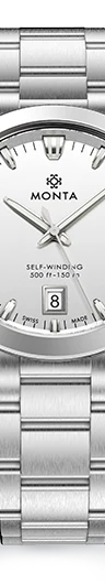 Monta Noble, Opalin Silver Dial