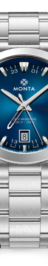 Monta Noble Voyager, Blue Dial