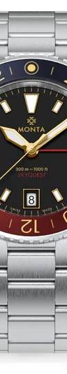 Monta Skyquest, Gilt Dial, Bi-Color Aluminum Bezel
