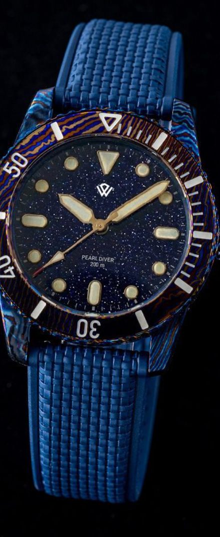 Pearl Diver V2 Dark Blue Aventurine