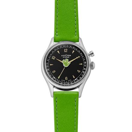 Vulcain × Seconde/Seconde/ × Revolution Cricket Tradition “Vulcain Salute” Green