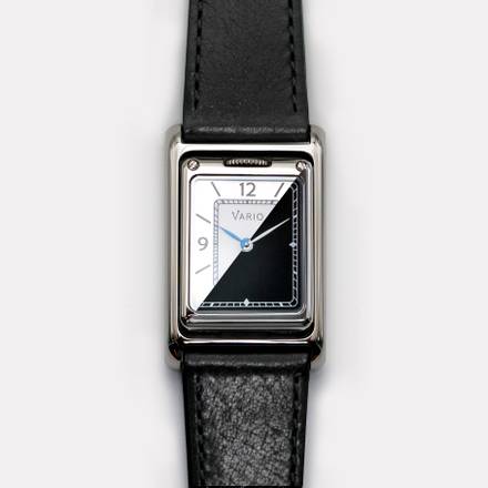 Vario VERSA Reversible Dual Time Silver