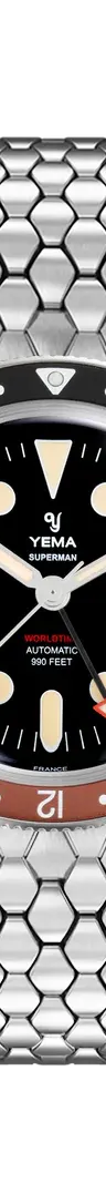 Superman Worldtime GMT Coke Scales Slim Edition